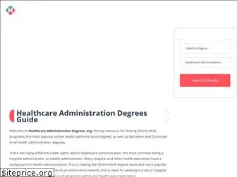 healthcareadministrationdegrees.org