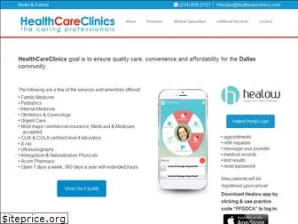 healthcareclinics.com