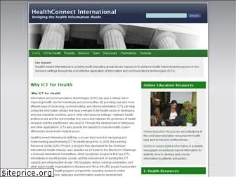 healthconnect-intl.org