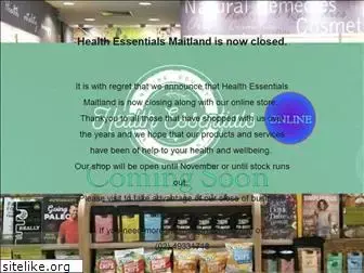 healthessentialsmaitland.com.au