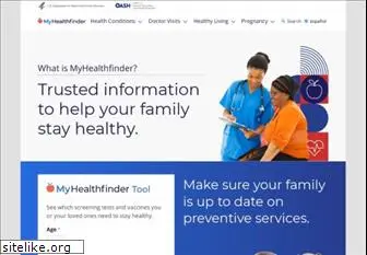 healthfinder.gov