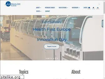 healthfirsteurope.org