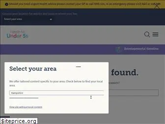 healthforunder5s.co.uk