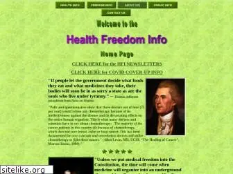 healthfreedom.info