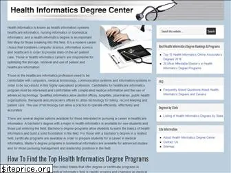 healthinformaticsdegrees.org