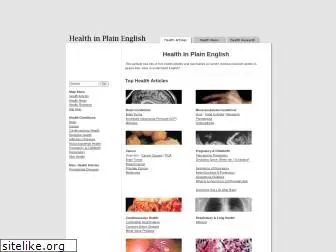 healthinplainenglish.com