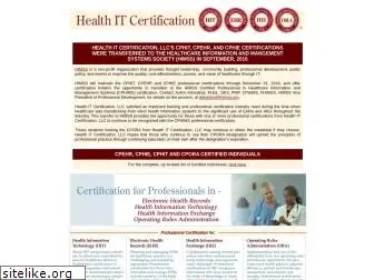 healthitcertification.com