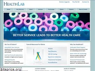 healthlabtesting.com