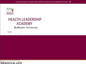 healthleadershipacademy.ca