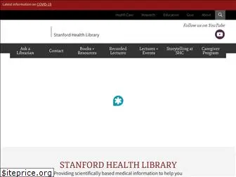 healthlibrary.stanford.edu