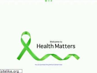 healthmatters.net