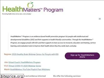 healthmattersprogram.org