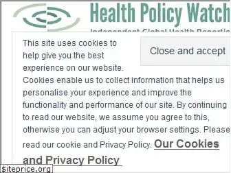 healthpolicy-watch.org