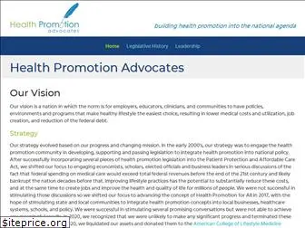 healthpromotionadvocates.org