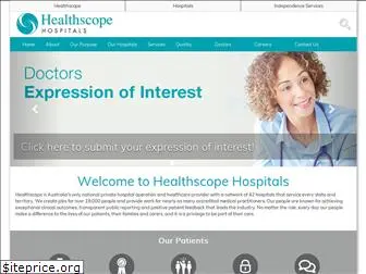 healthscopehospitals.com.au