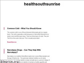 healthsouthsunrise.com