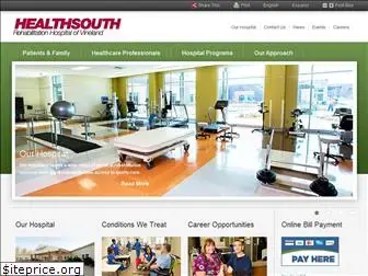 healthsouthvineland.com