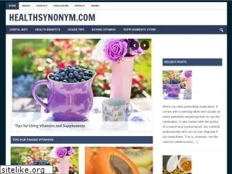 healthsynonym.com