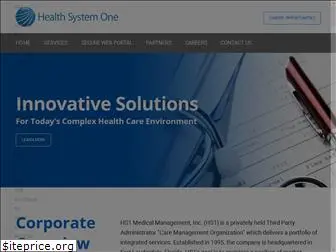 healthsystemone.com