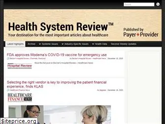 healthsystemreview.com