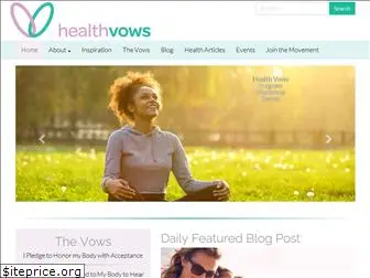 healthvows.org