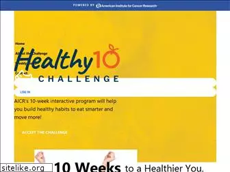 healthy10challenge.org