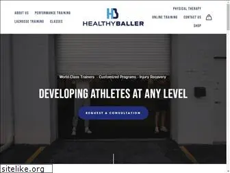 healthyballer.com