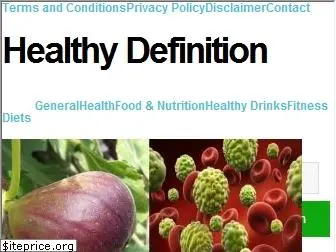 healthydefinition.com