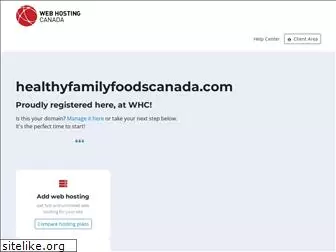healthyfamilyfoodscanada.com