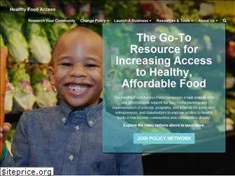 healthyfoodaccess.org