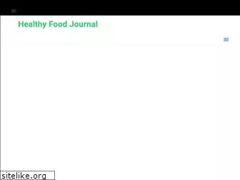 healthyfoodjournal.com