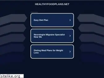 healthyfoodplans.net