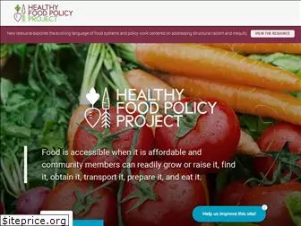 healthyfoodpolicyproject.org