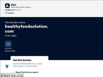 healthyfoodsolution.com