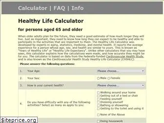 healthylifecalculator.org