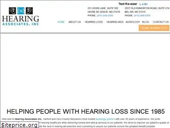 hearingassociatesmd.com