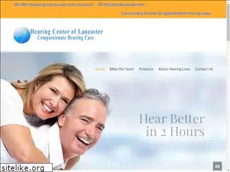 hearingcenteroflancaster.com