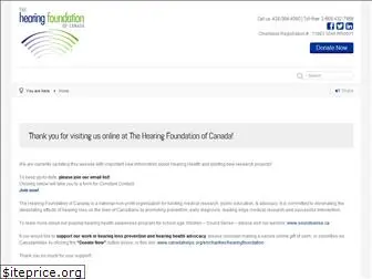 hearingfoundation.ca