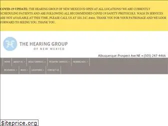 hearinggroupnm.com