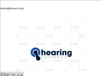 hearingresearch.org