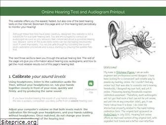 www.hearingtest.online