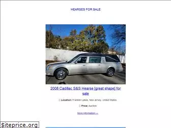 hearses-for-sale.com