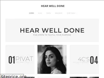 hearwelldone.org