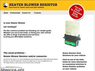 heaterblowerresistor.co.uk