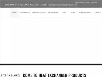 heatexchangerproducts.com