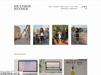 heatherrinder.com