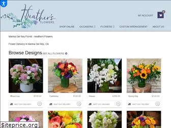 heathers-flowers.com
