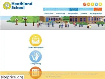 heathlandschool.net