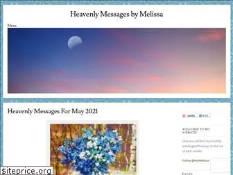 heavenlymessagesbymelissa.com