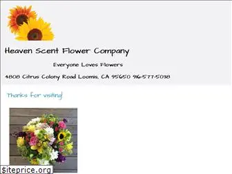 heavenscentflowerco.com